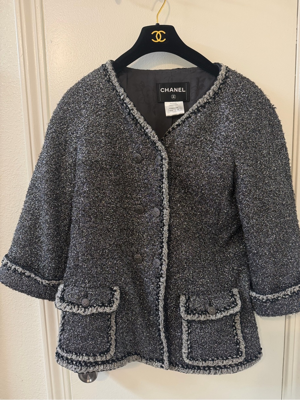 2014 Chanel Metallic Fantasy Tweed
Jacket